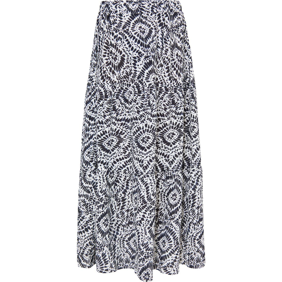 IZIA Maxirock mit Print Damen schwarz