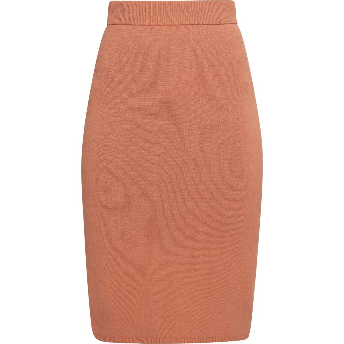 usha Strick Midirock Damen Beige-Rosa