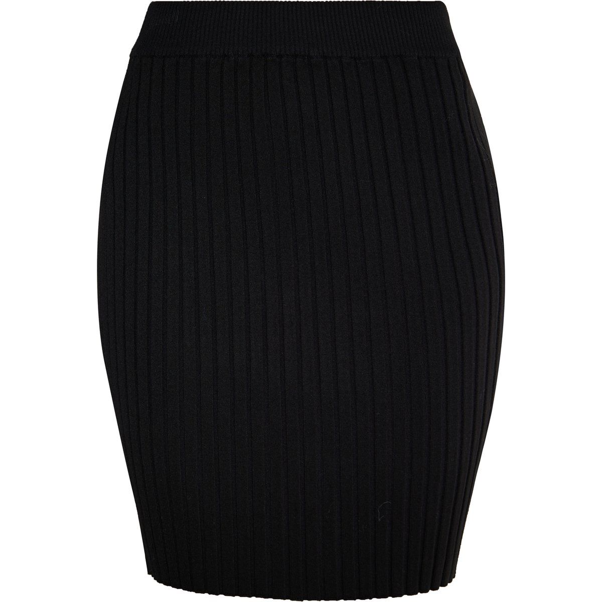 Gerippter Strick Bodycon Minirock