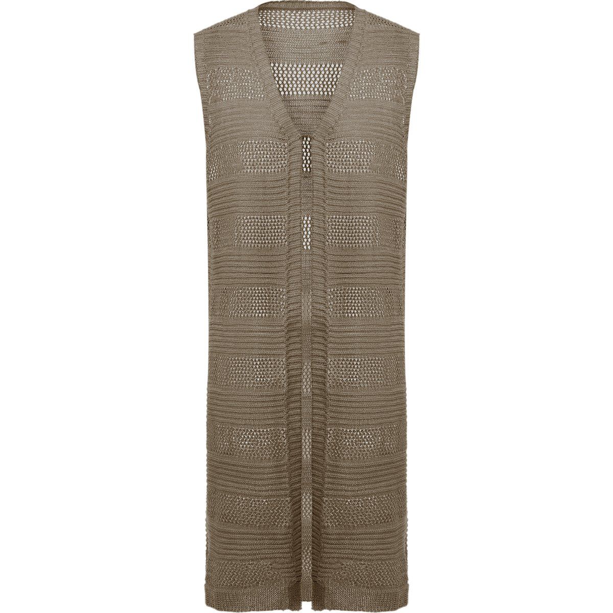 usha Weste Frauen Taupe