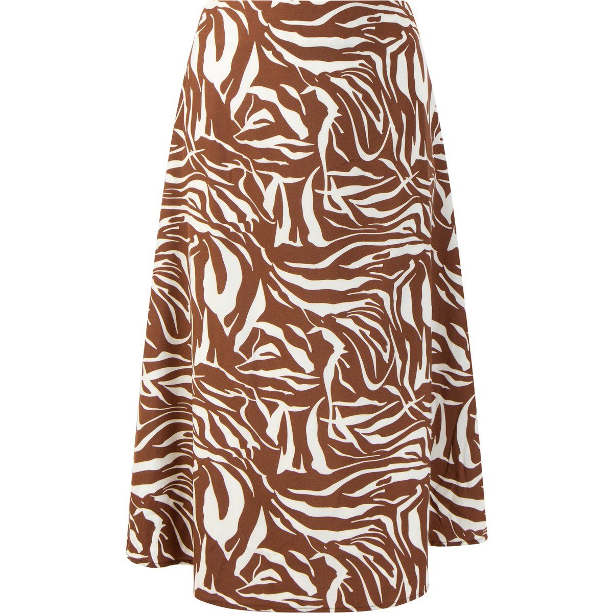 Faina Midirock Damen Braun Weiß