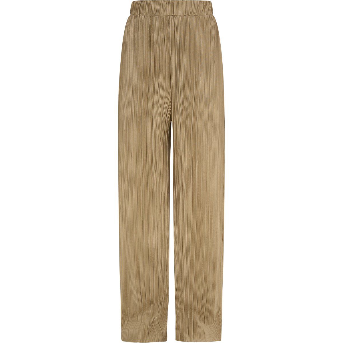 Damen Locker Geschnittene Plissee-Hose