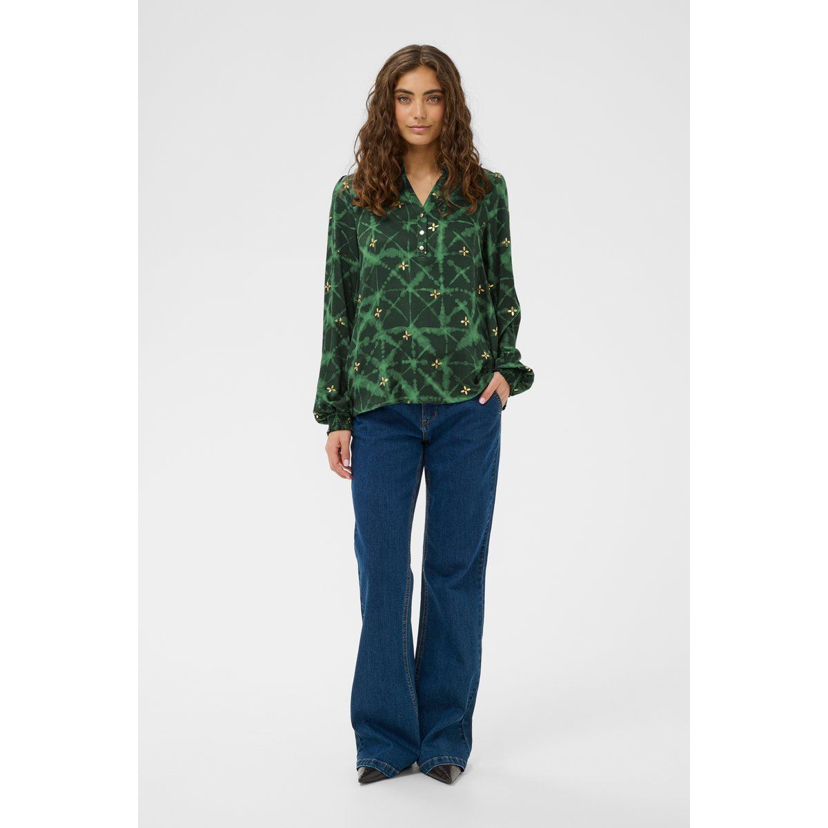 Langarm-Bluse CUmingo Langarm-Bluse Relaxed fit