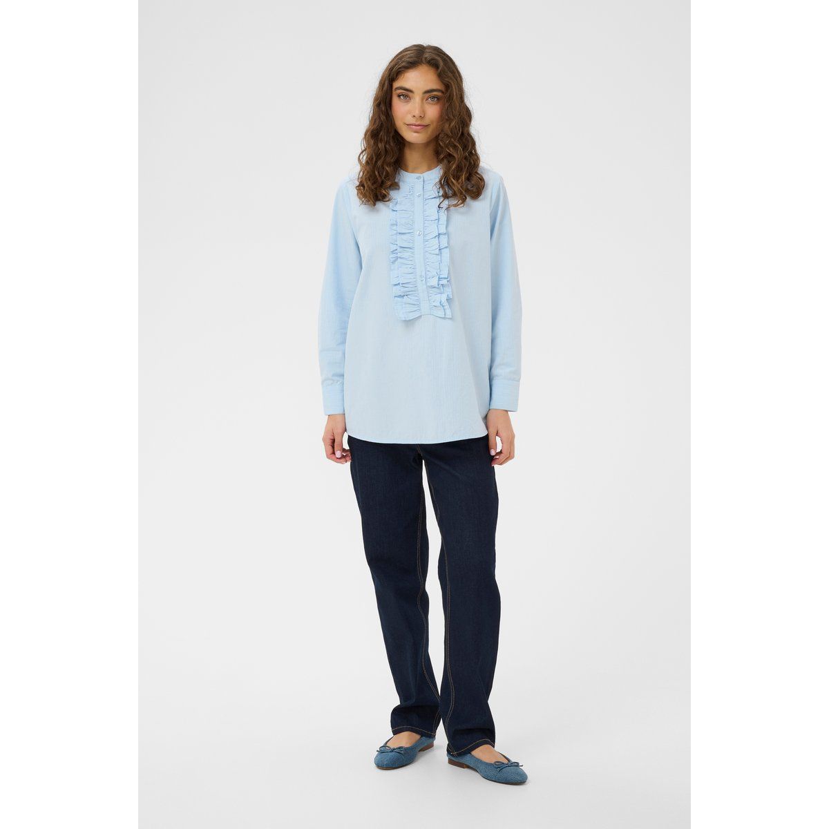Kurzarm-Bluse CUkosy Kurzarm-Bluse Relaxed fit