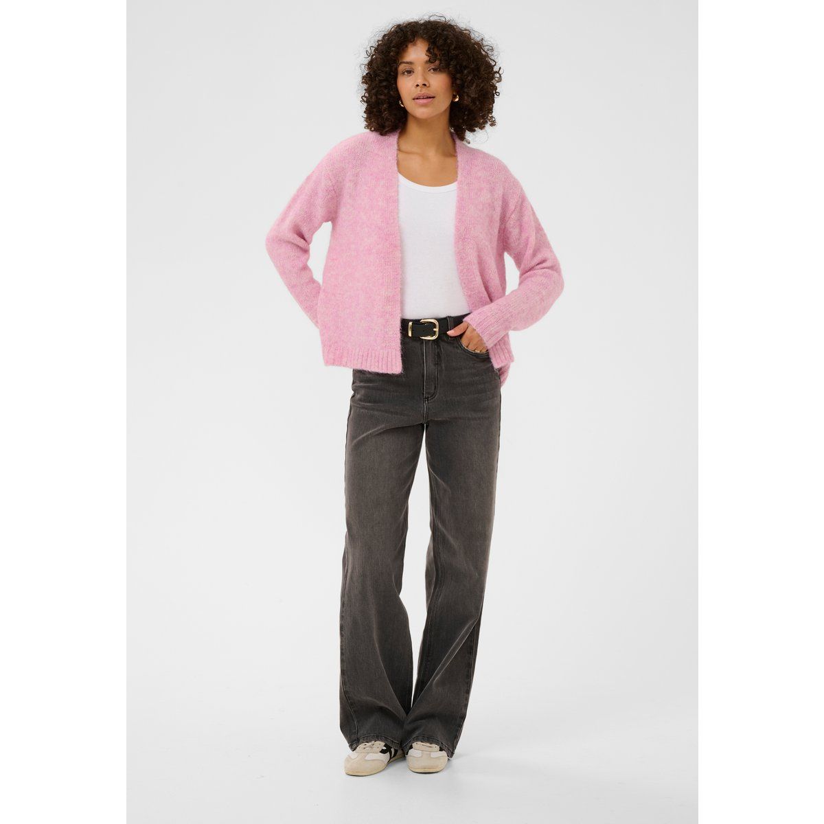 Strickjacke mit lockerer Passform