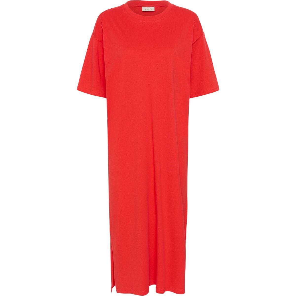 Oversize T-Shirt Kleid Maxilänge