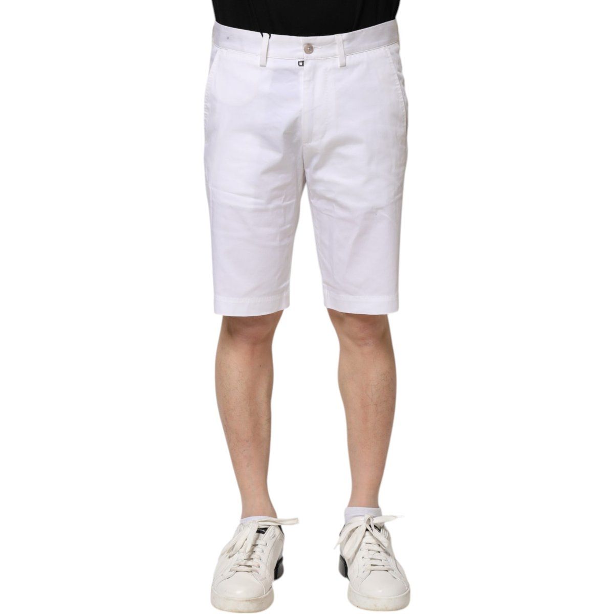 Baumwoll-Chino-Shorts in Regular Fit