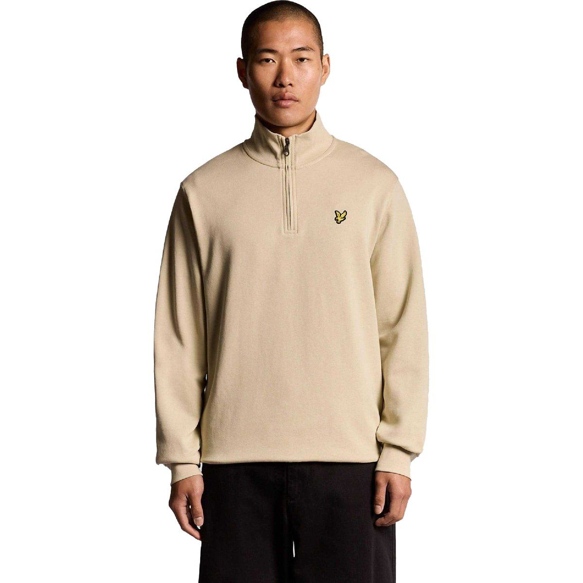 Herren Half-Zip Pullover Sweatshirt