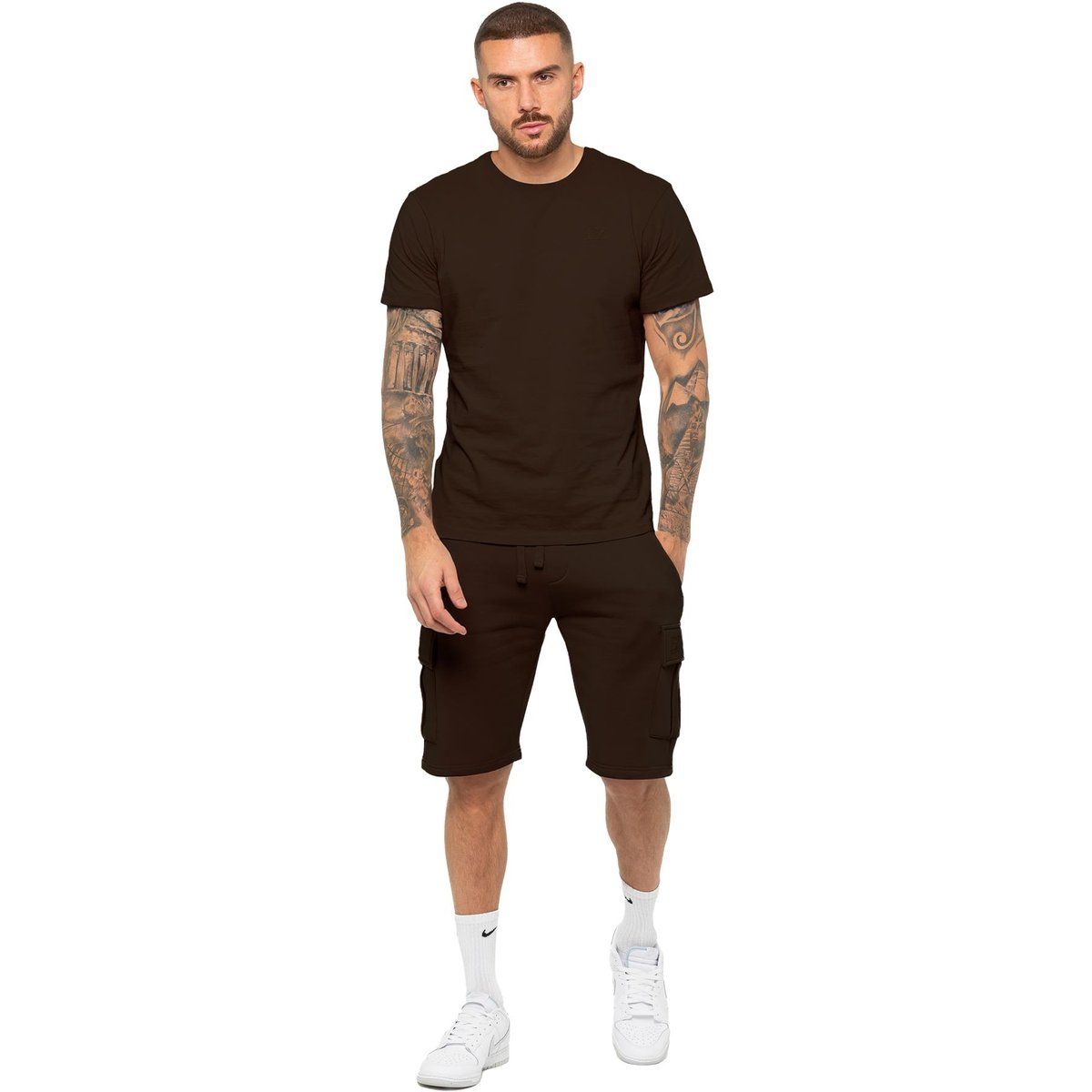 Herren Freizeit Set mit T-Shirt und Shorts