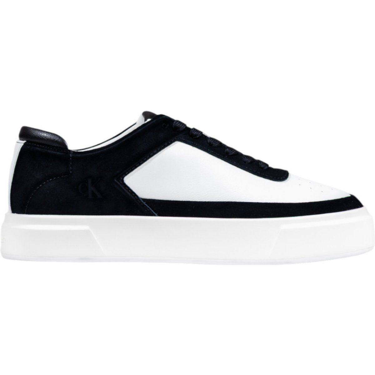 Zweifarbige, flache Mode-Sneakers