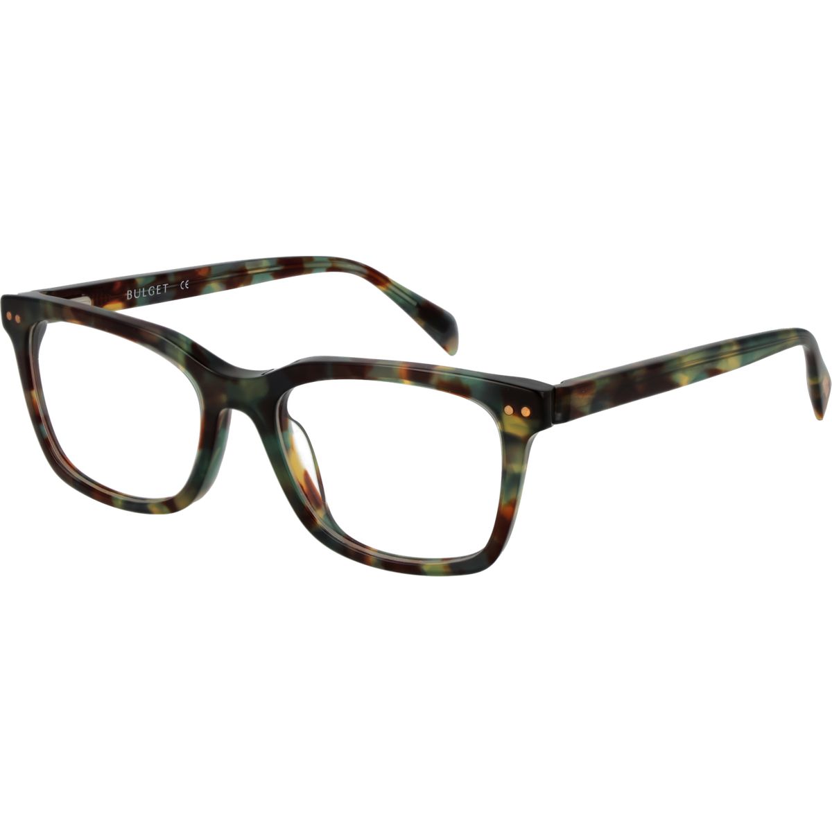 Moderne rechteckige Vollrandbrille