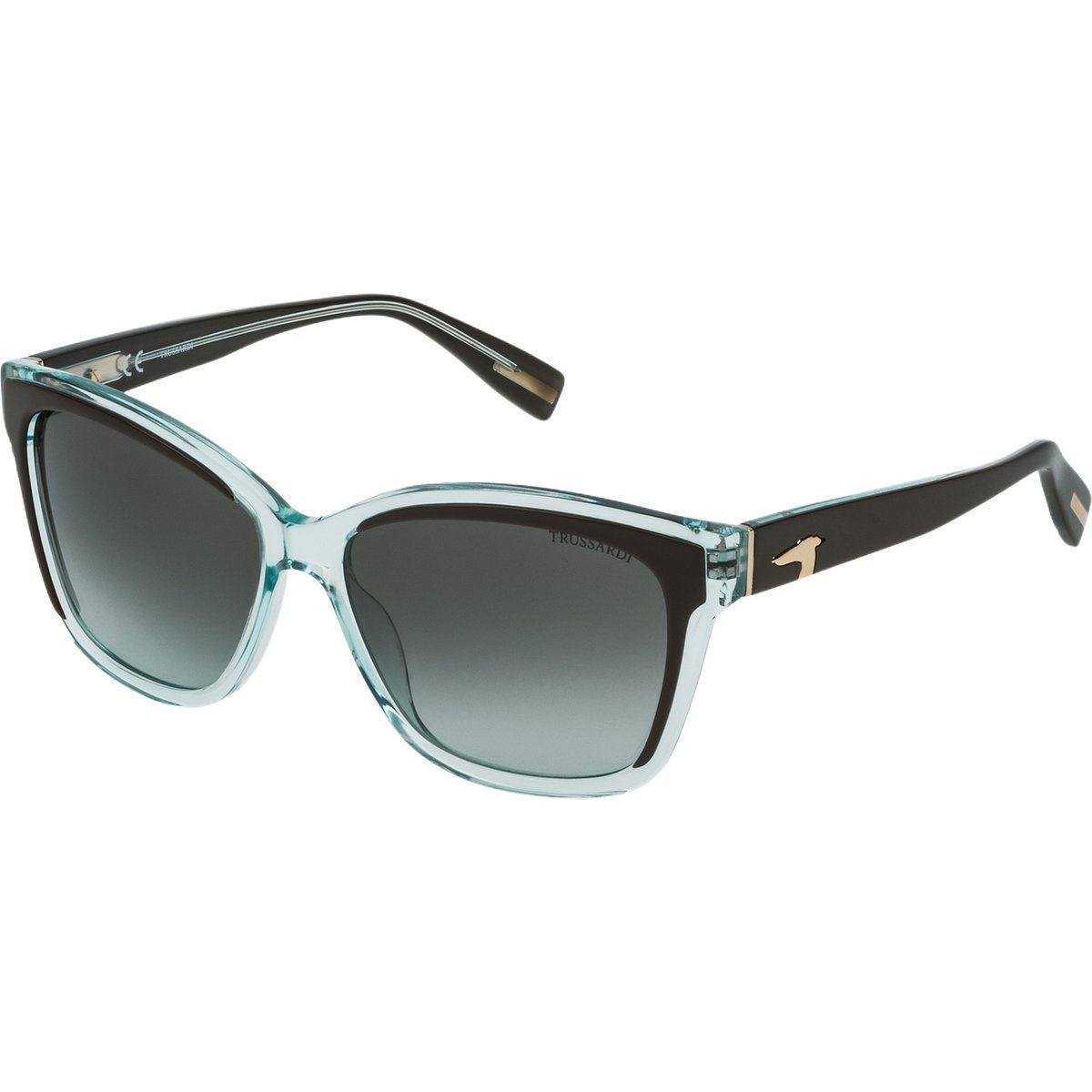 Cat-Eye Sonnenbrille mit Logo-Detail