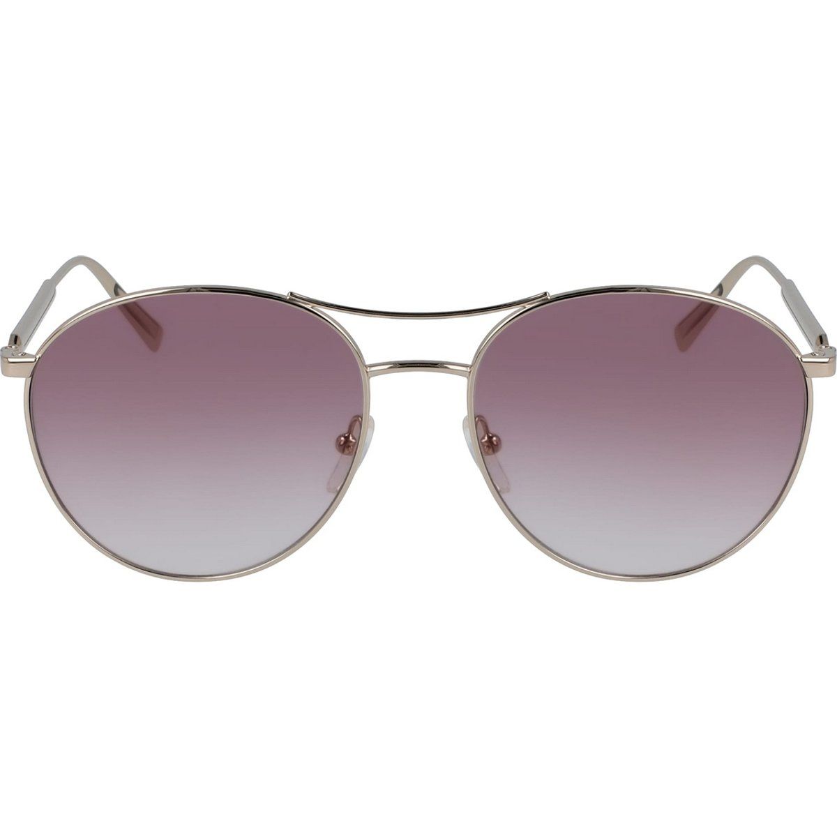 Sonnenbrille mit runden Metallrahmen