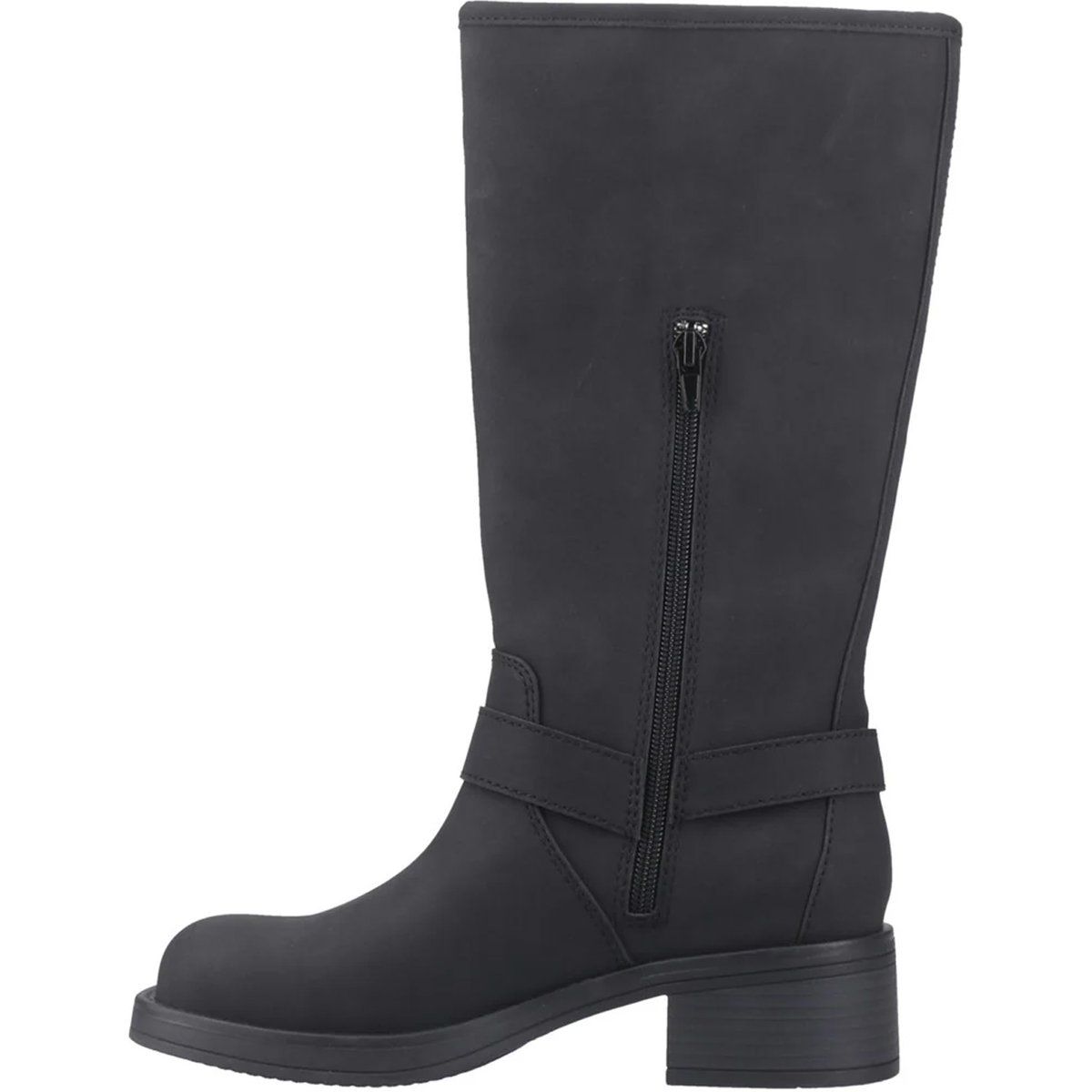 Rocket Dog - "Nash" Biker Stiefel für Damen, Hoch geschnitten (Schwarz)