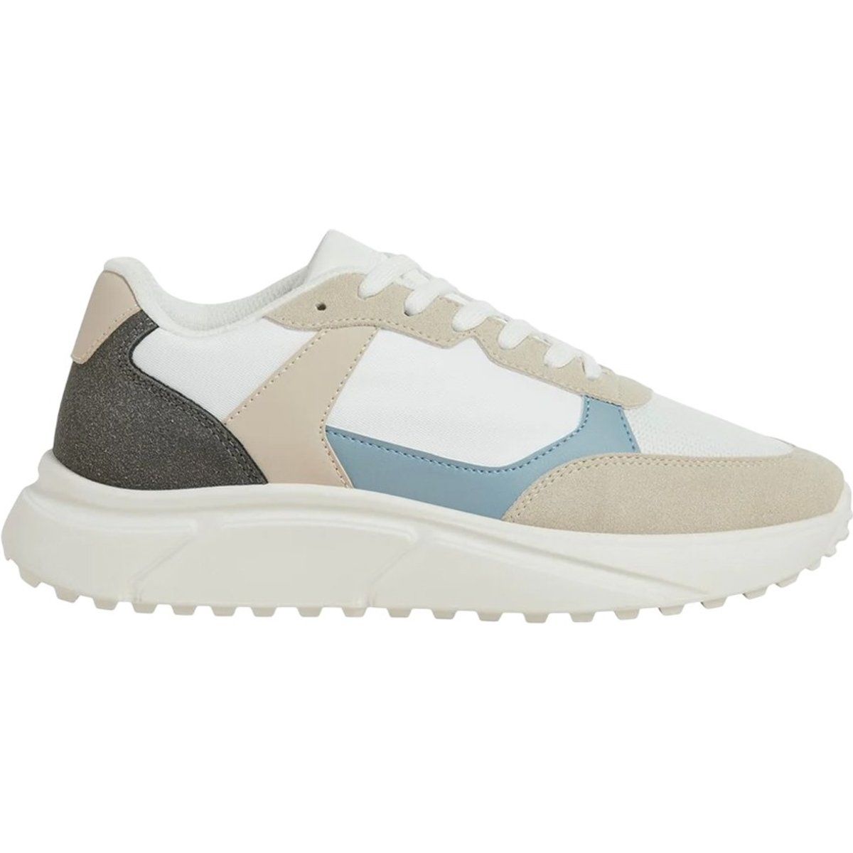 Color Block Lauf-Sneaker mit Einsätzen