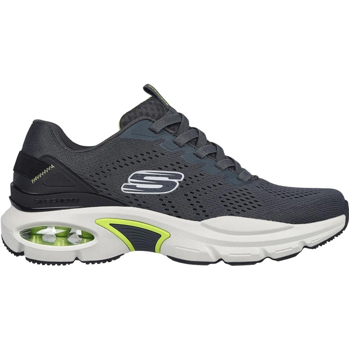 Skechers - Herren Sneaker "Ventura" (Holzkohle/Limone)