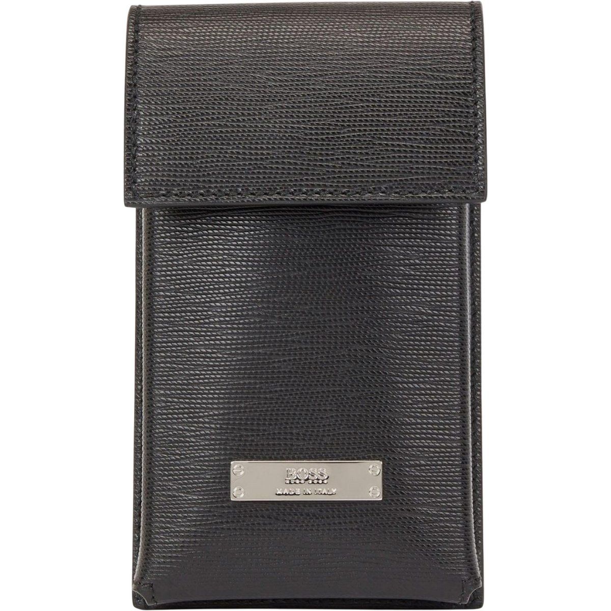 Handy-Tasche aus Leder mit Textur