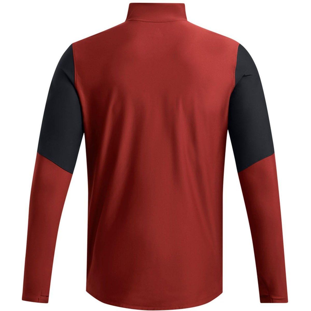 Herren Langarmshirt mit halbem Reißverschluss