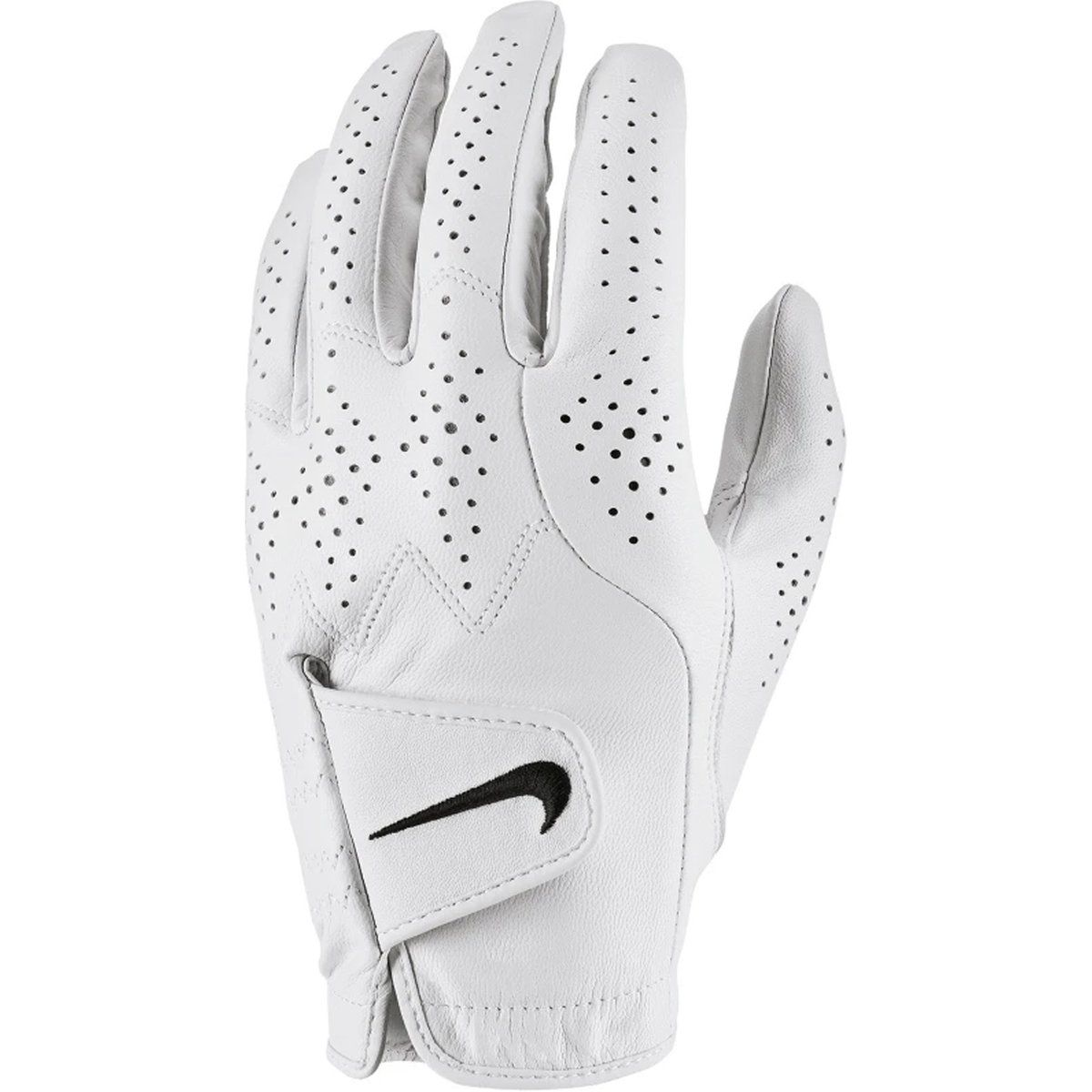 Nike - "Tour Classic IV" Golfhandschuh für Herren, Leder (Grauweiß)