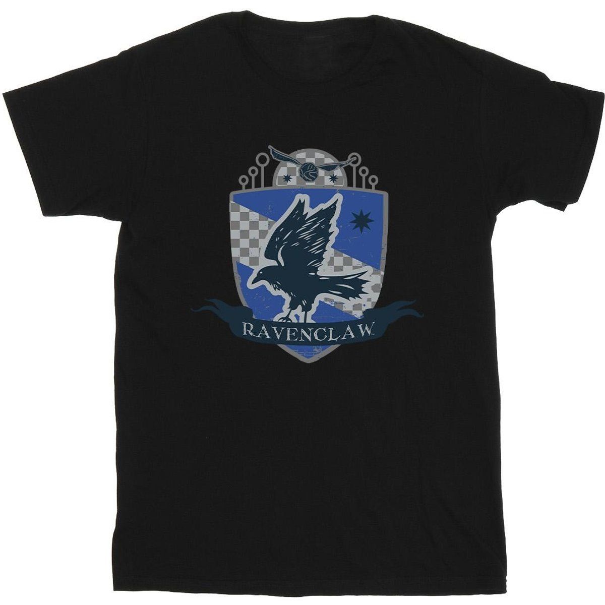 Ravenclaw Wappen Kurzarm T-Shirt