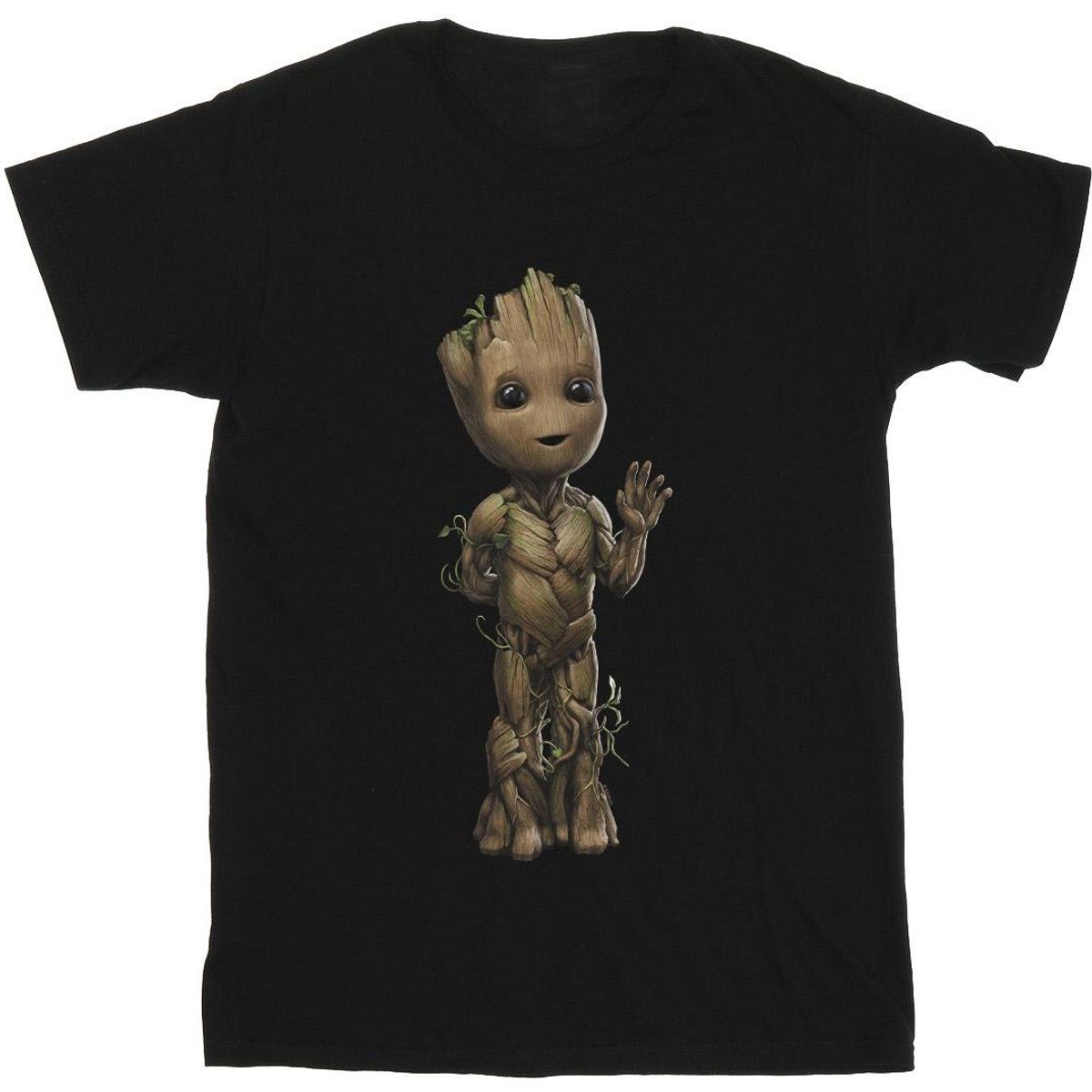 Groot Grafikdruck Kurzarm T-Shirt
