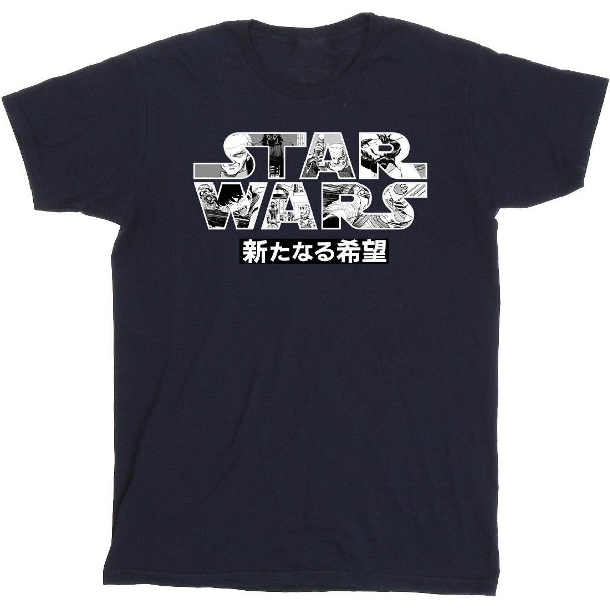 Star Wars - T-Shirt für Herren (Marineblau)
