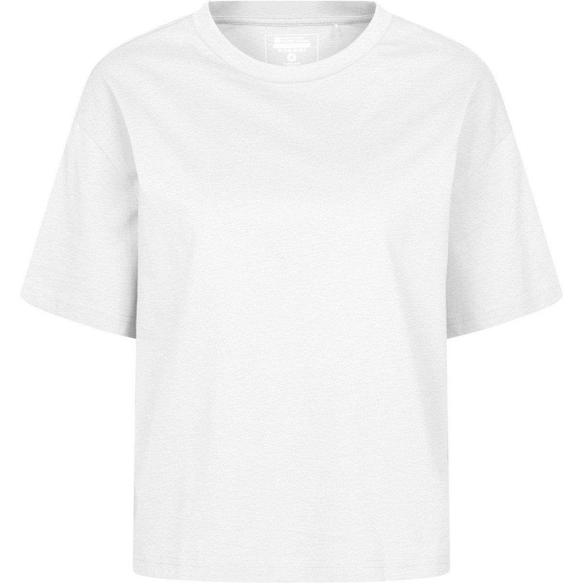Damen T-Shirt aus Baumwolle mit Kastenschnitt