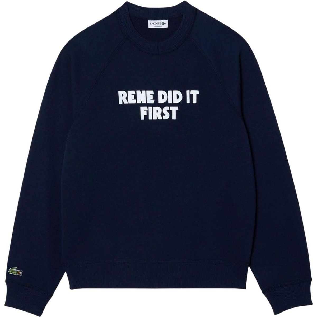 Lässiges Sweatshirt mit Rundhalsausschnitt und Grafikprint