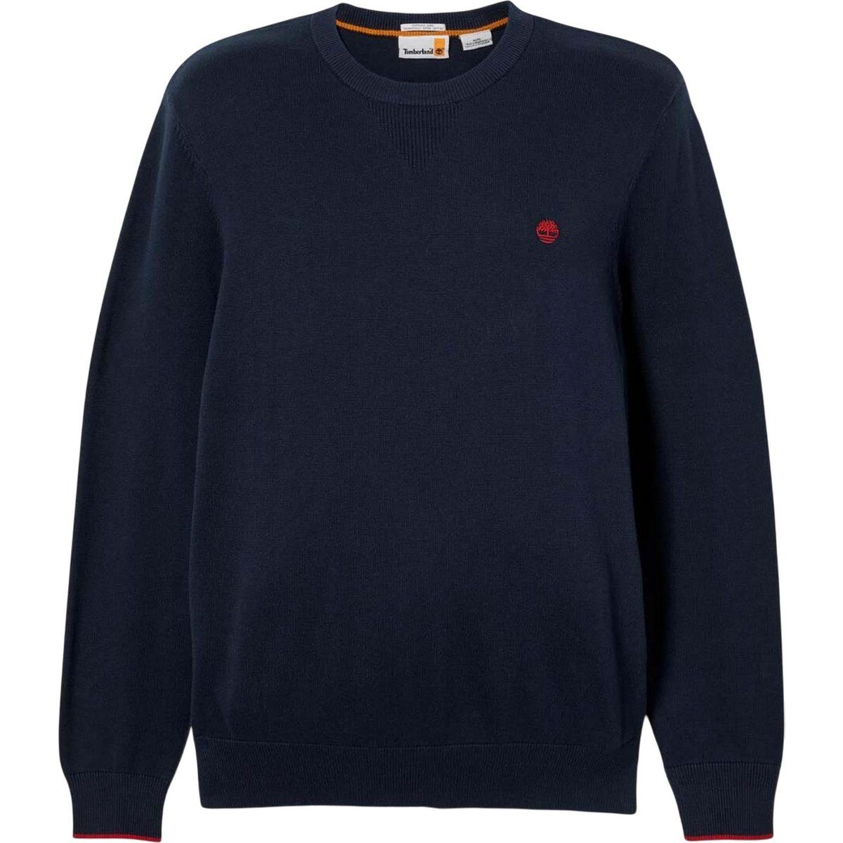 Herren-Pullover mit Rundhalsausschnitt, normale Passform