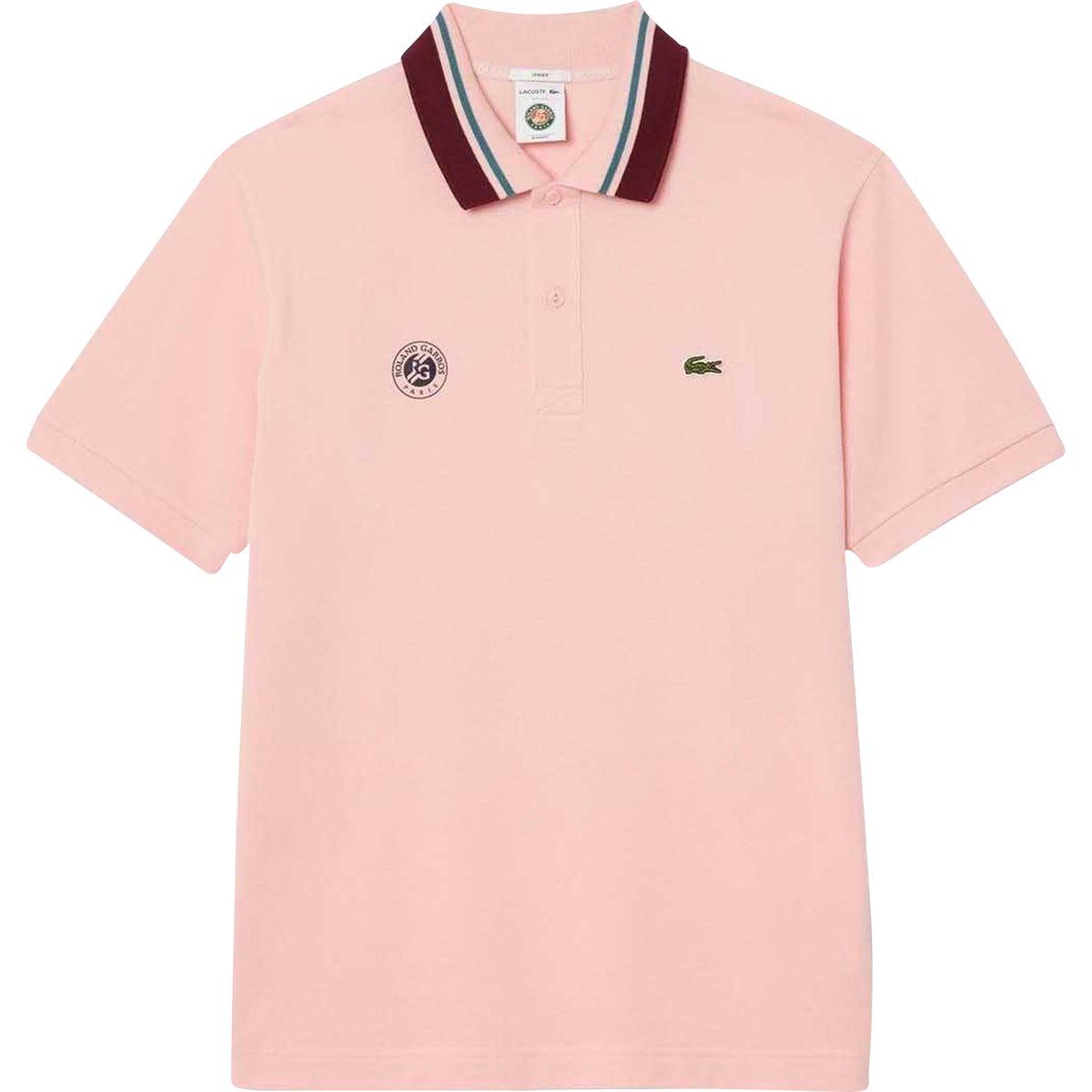 Roland Garros Edition Baumwoll-Piqué-Polohemd