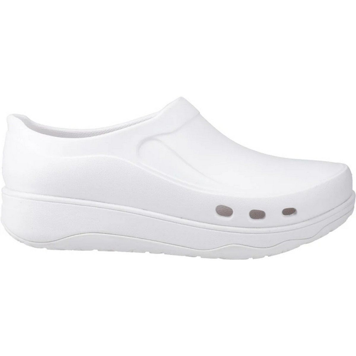 FitFlop - Damen Clogs "Work High-Performance" (Städtisch/Weiß)