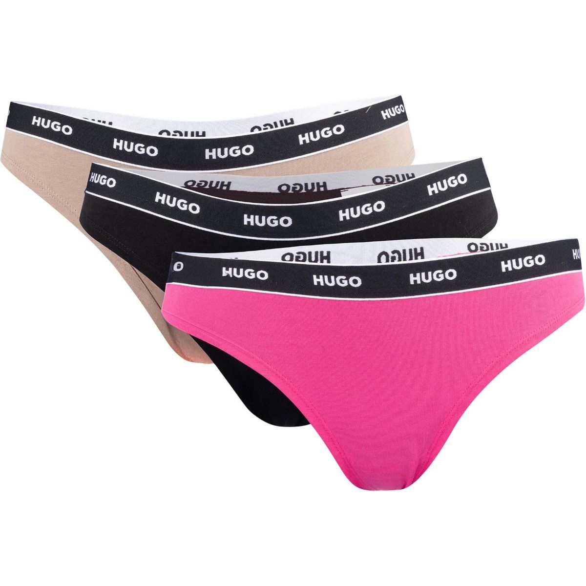 Hugo Tanga Slips 3er-Pack