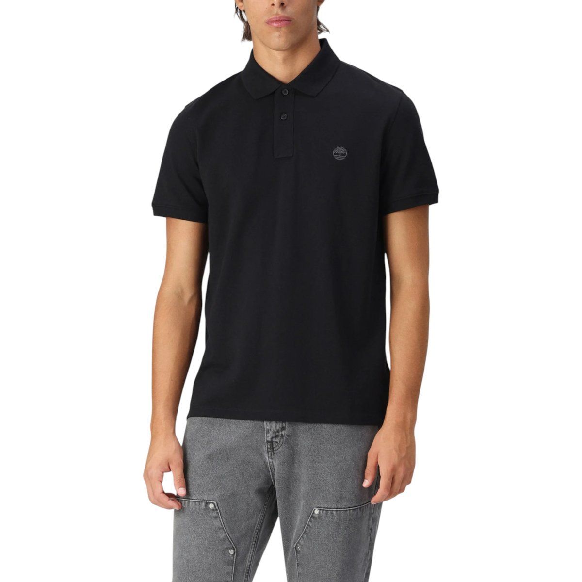 Klassisches Piqué-Poloshirt für Herren, kurze Ärmel