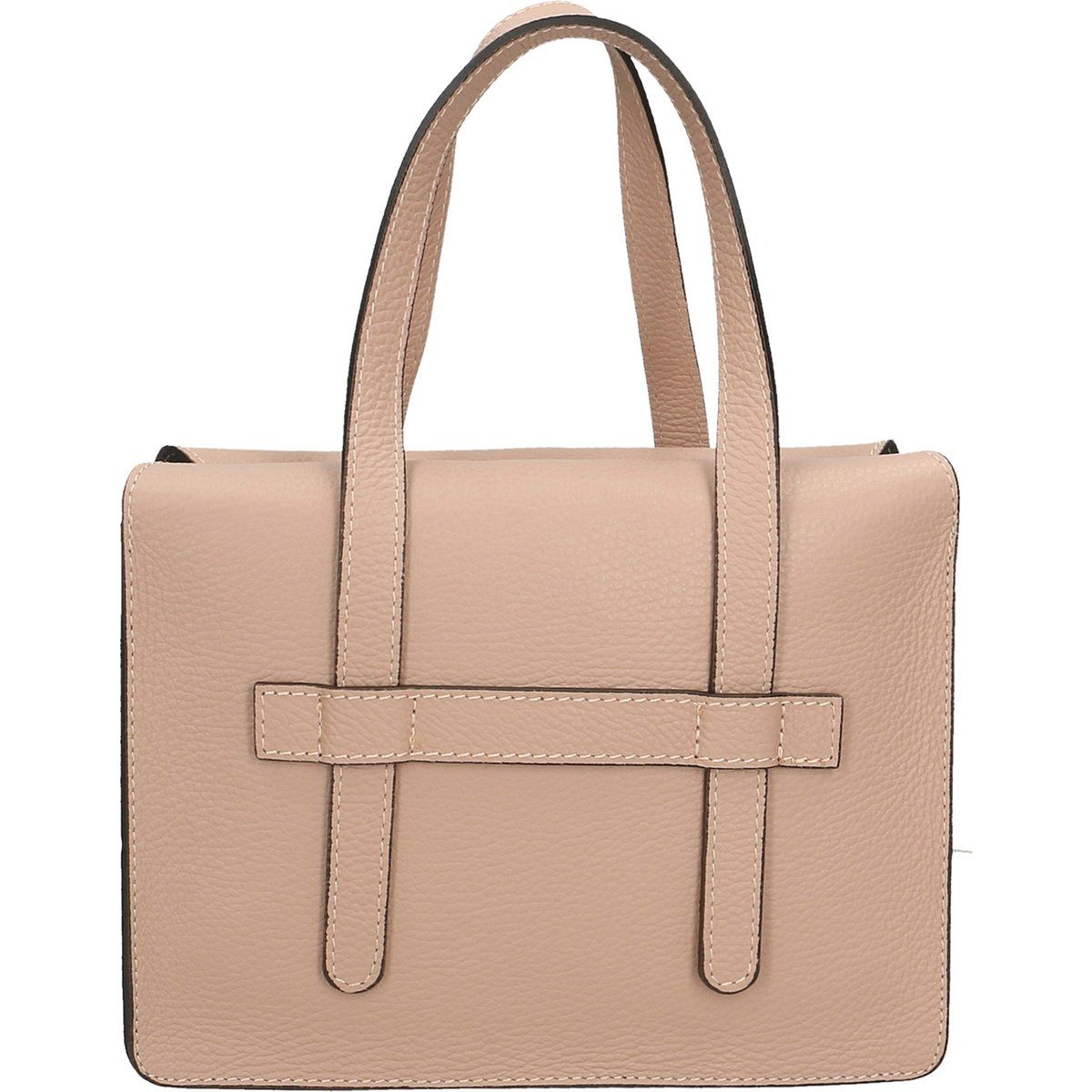 Elegante strukturierte Henkeltasche