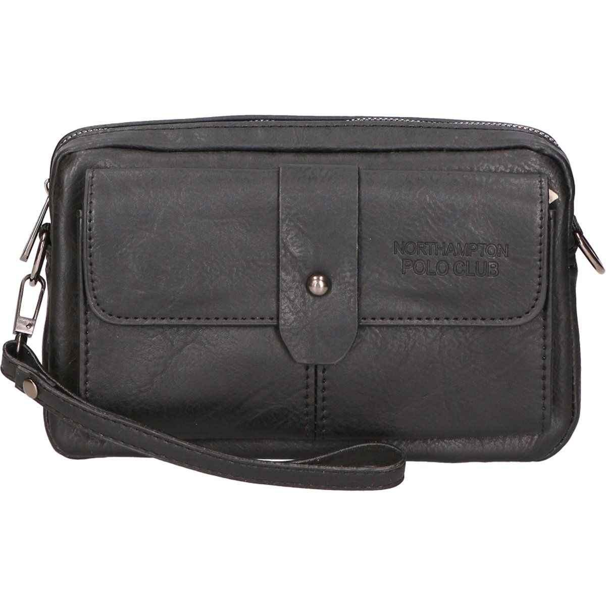 Herren Gürteltasche Clutch aus Kunstleder