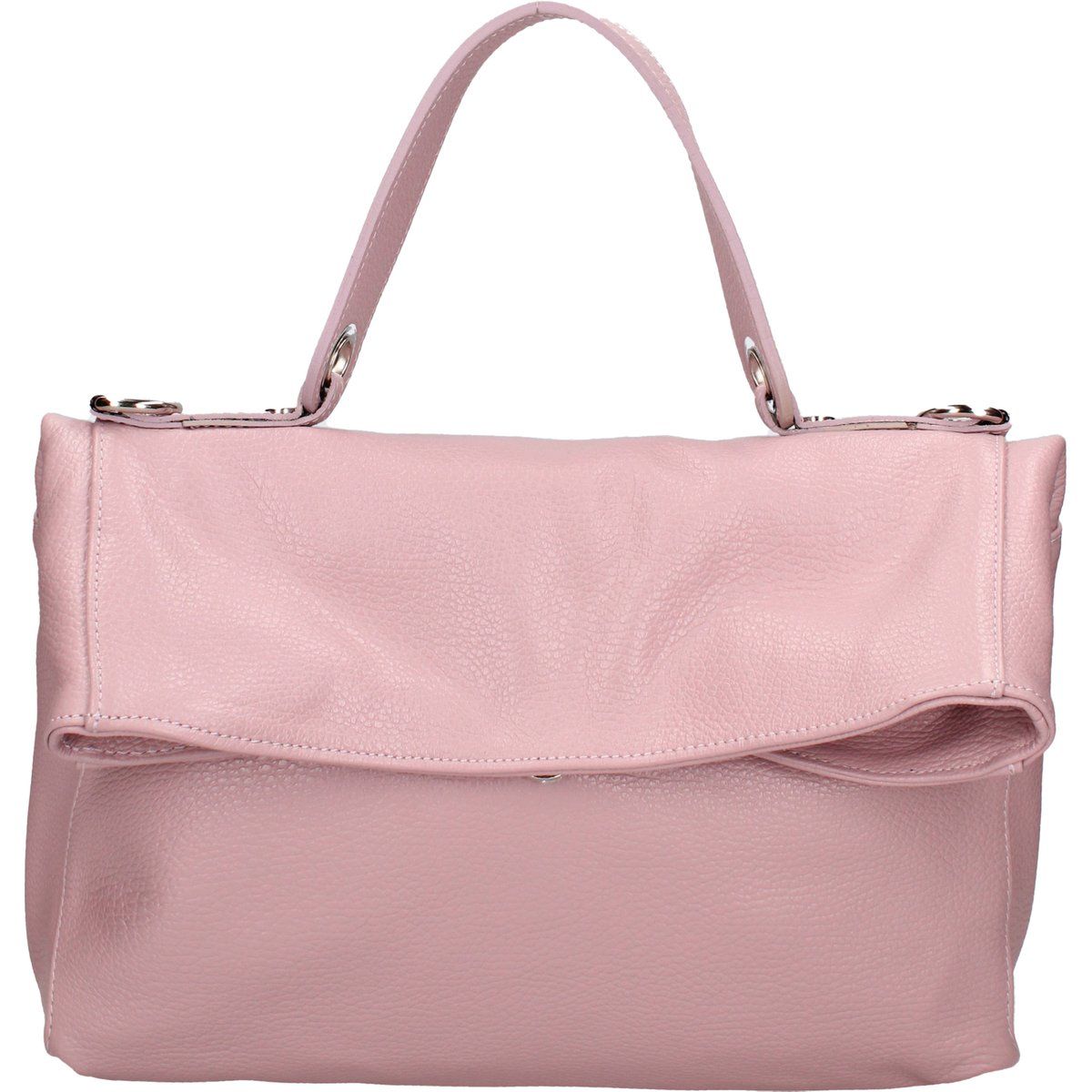 Leder-Cabrio-Schultertasche Rucksack