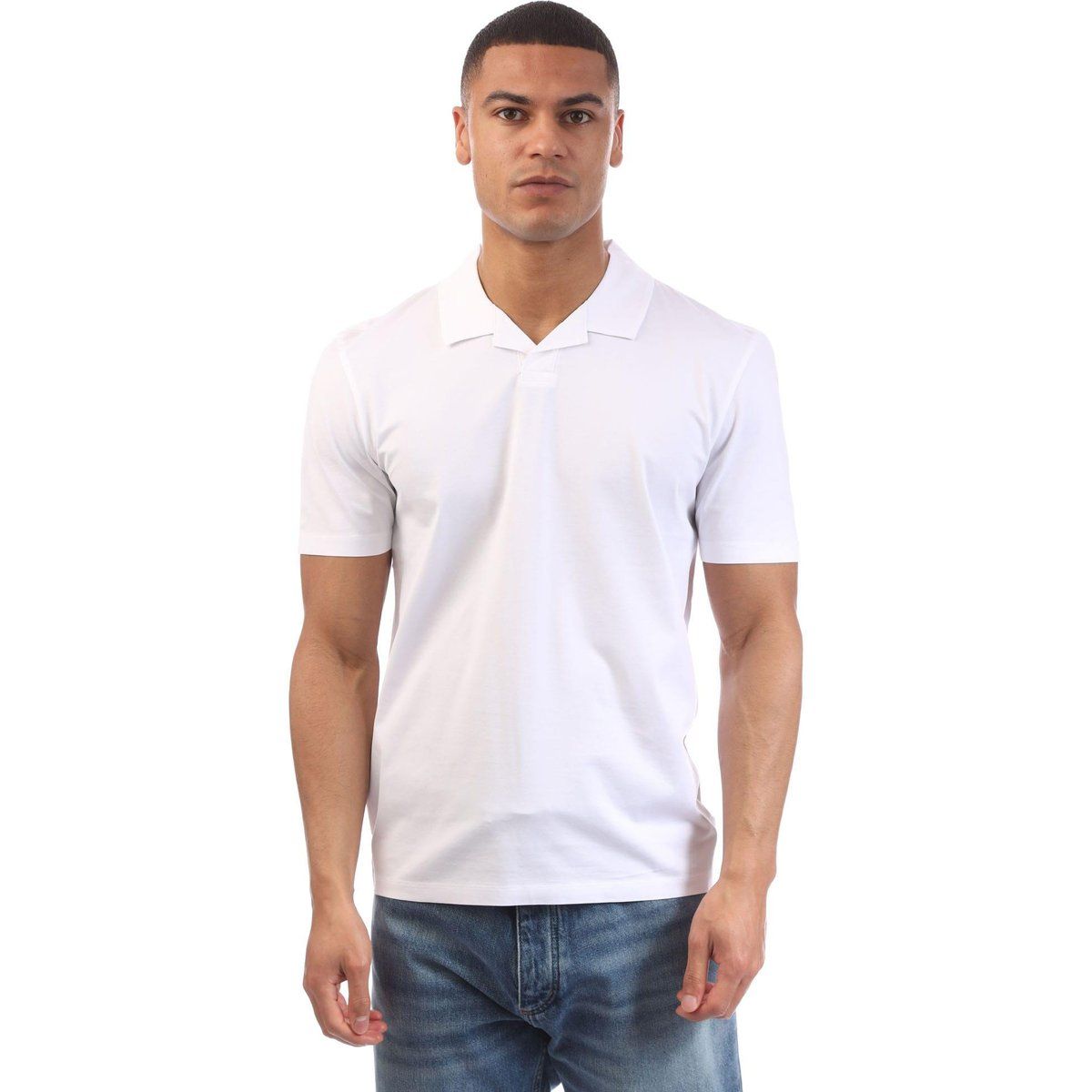 Herren Poloshirt mit schmaler Passform