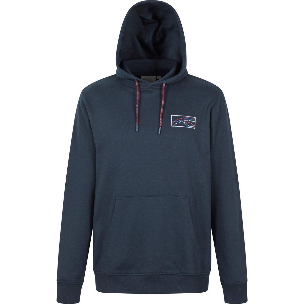Mountain Warehouse - "3 Peaks" Kapuzenpullover für Herren (Dunkelblau)