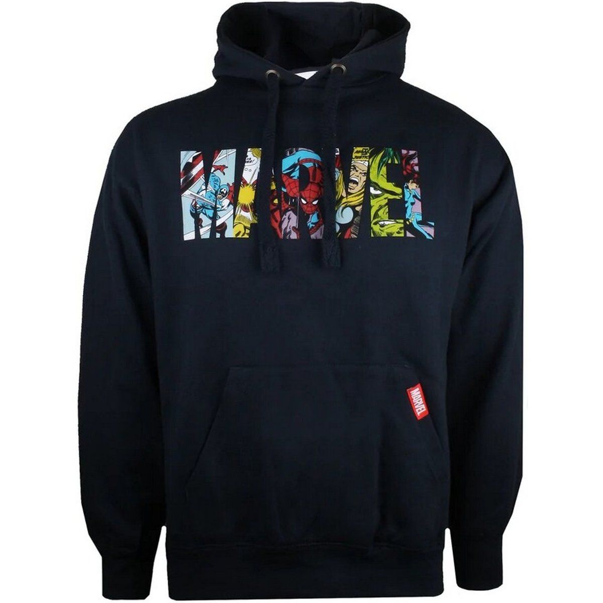 Marvel - Kapuzenpullover Logo für Herren (Marineblau)