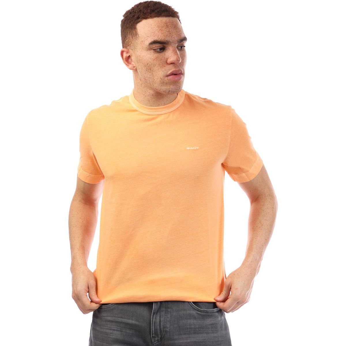 Basic T-Shirt aus Baumwolljersey