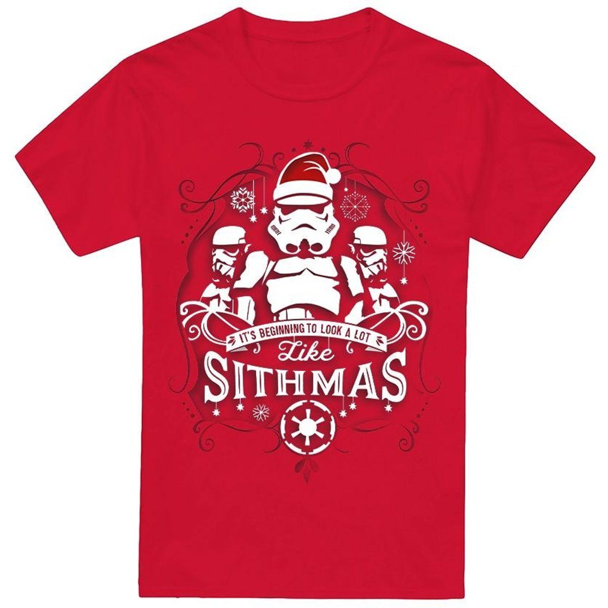 Star Wars Sithmas Grafik T-Shirt