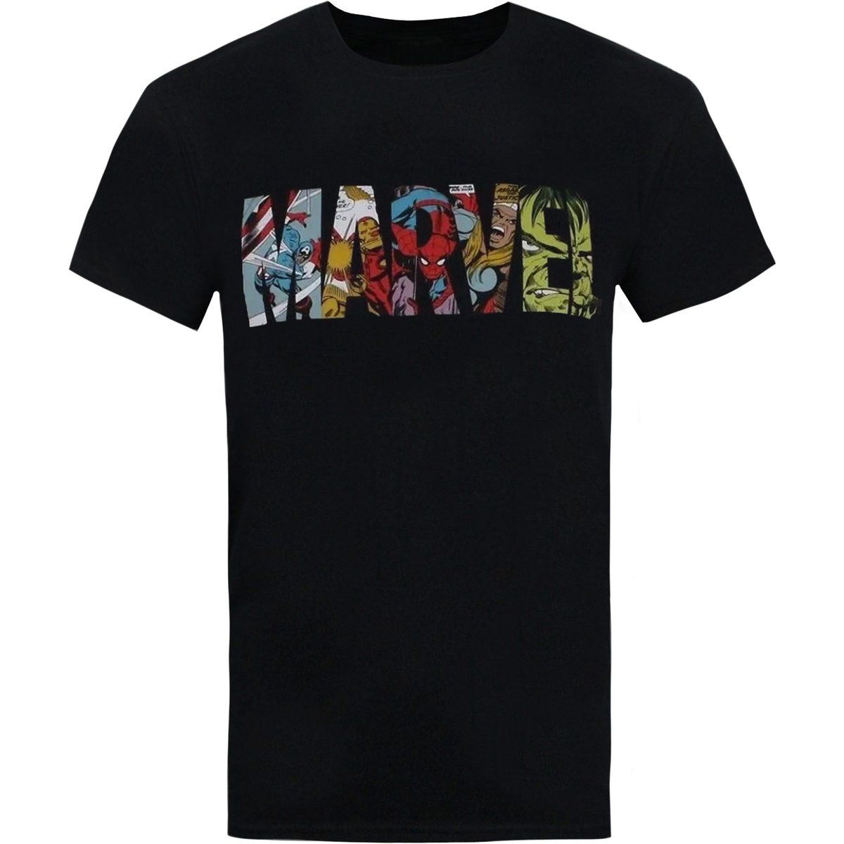 Marvel Comics Logo Herren T-Shirt