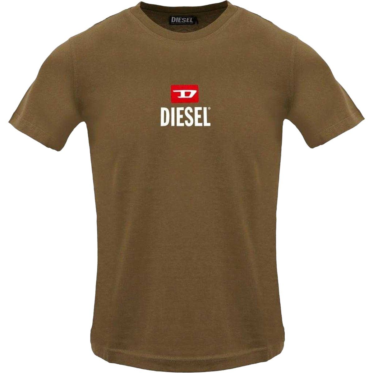 Grafik Baumwoll T-Shirt mit Logo