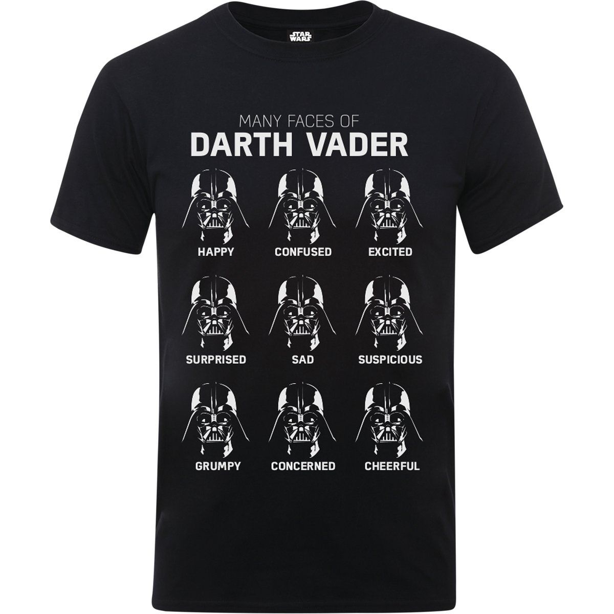 Star Wars Darth Vader Gesichter T-Shirt