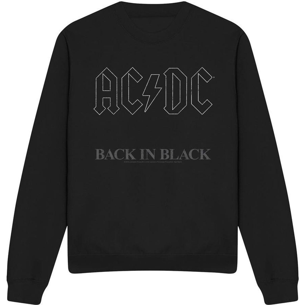 AC/DC Back In Black Sweatshirt