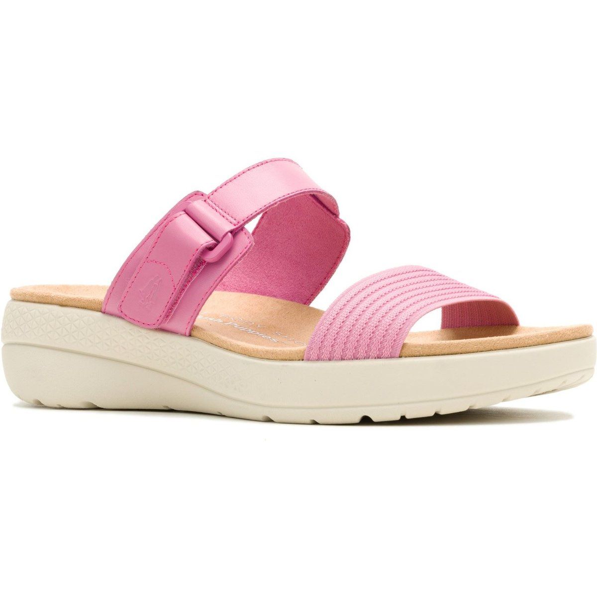Hush Puppies Breathe Gore Leder Damen Rose Standard Sandalen