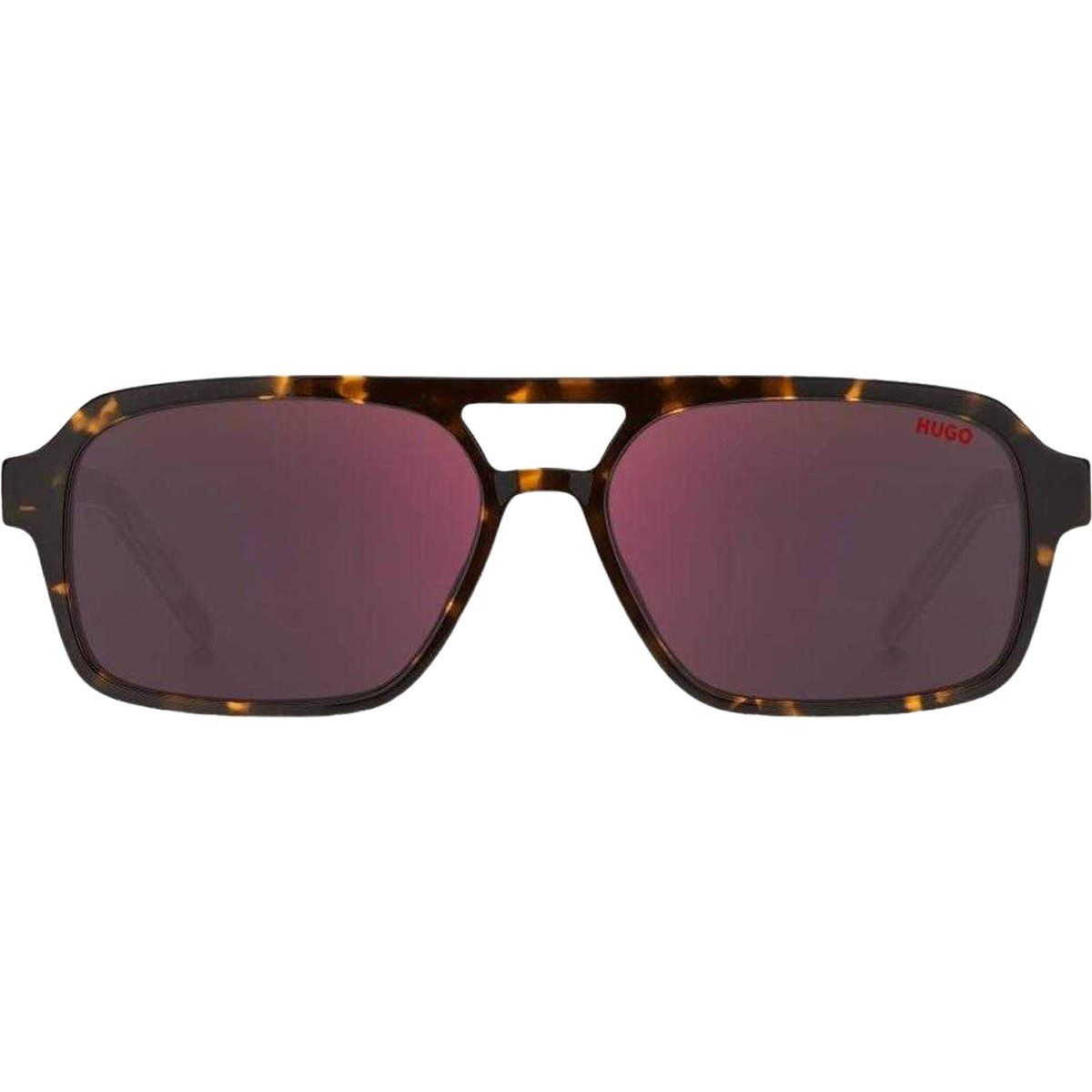 Hugo Boss - Sonnenbrille für Herren (Havanna Rot)