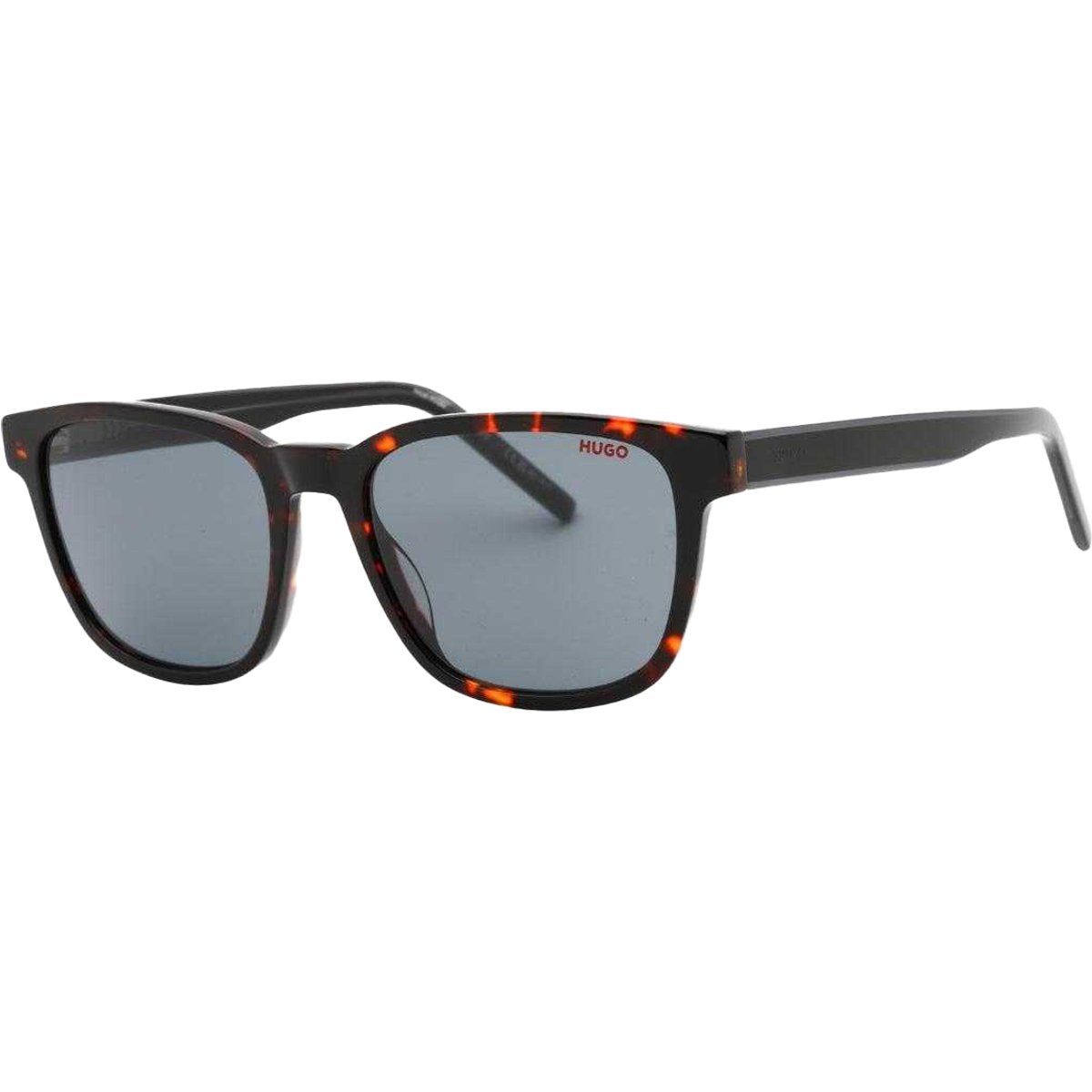 Quadratische Havanna-braune Sonnenbrille