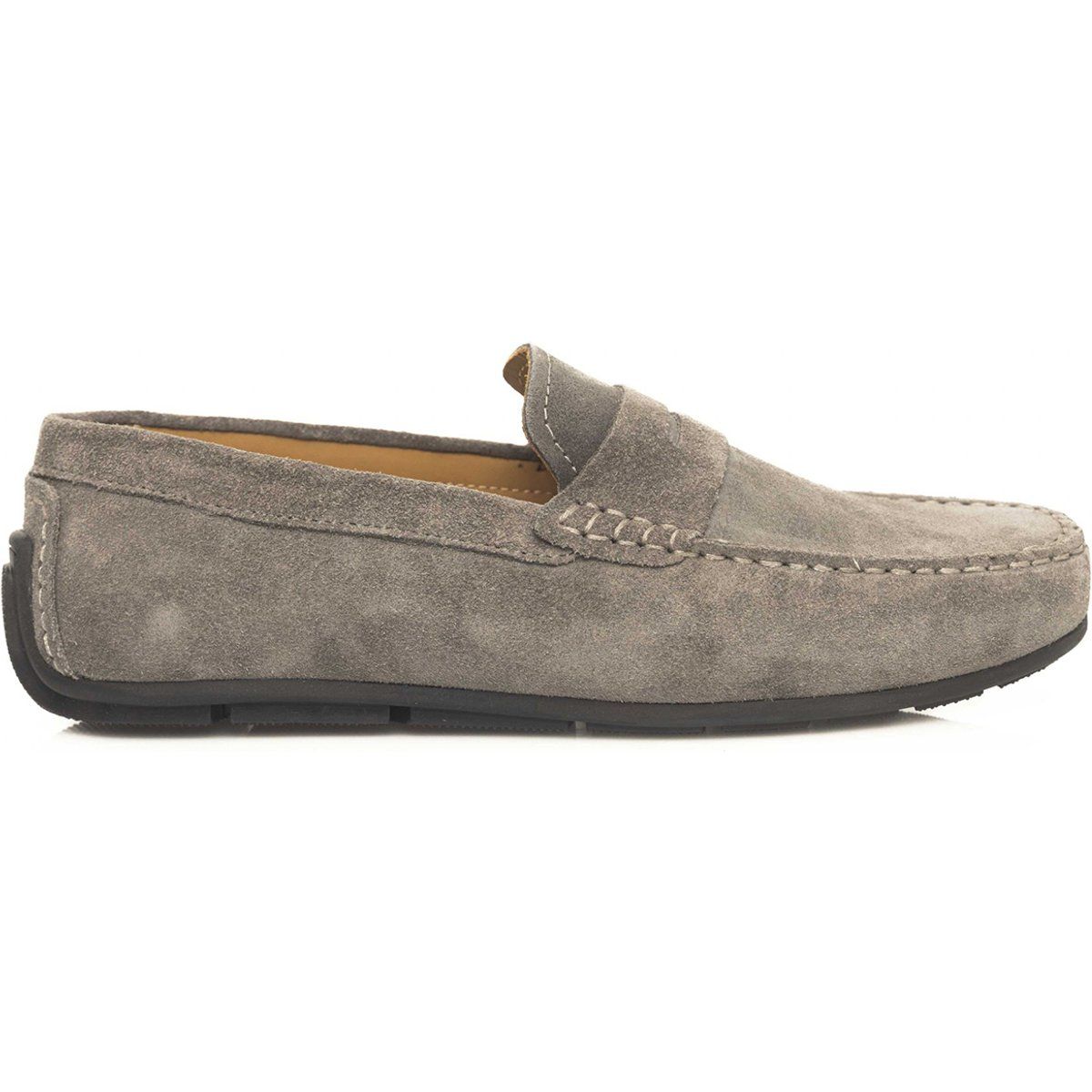 Herren Suede Leder Fahrmokassin