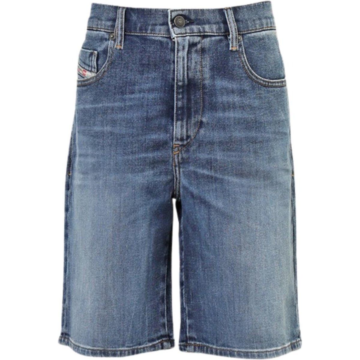 Diesel - "D-Strukt" Jeansshorts für Herren (Mittelblau)